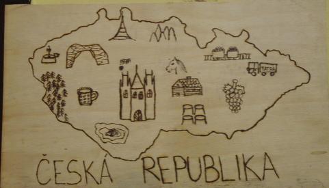Mapa naší republiky